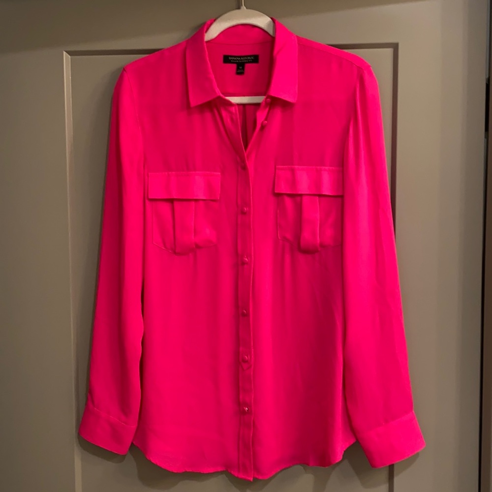 Banana Republic Dillon Pocket Blouse